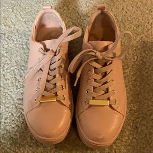 Size 7.5 pink Aldo sneakers